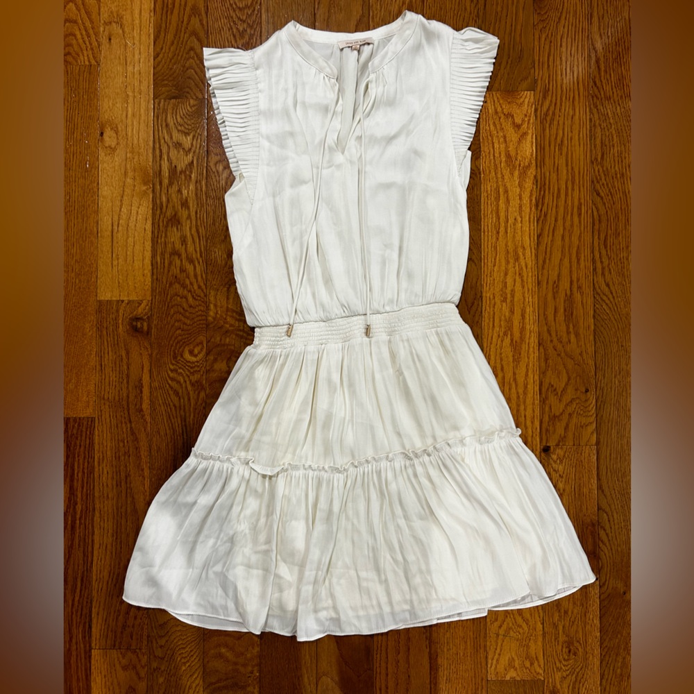 Skies Are Blue Penelope Pleated Mini Dress